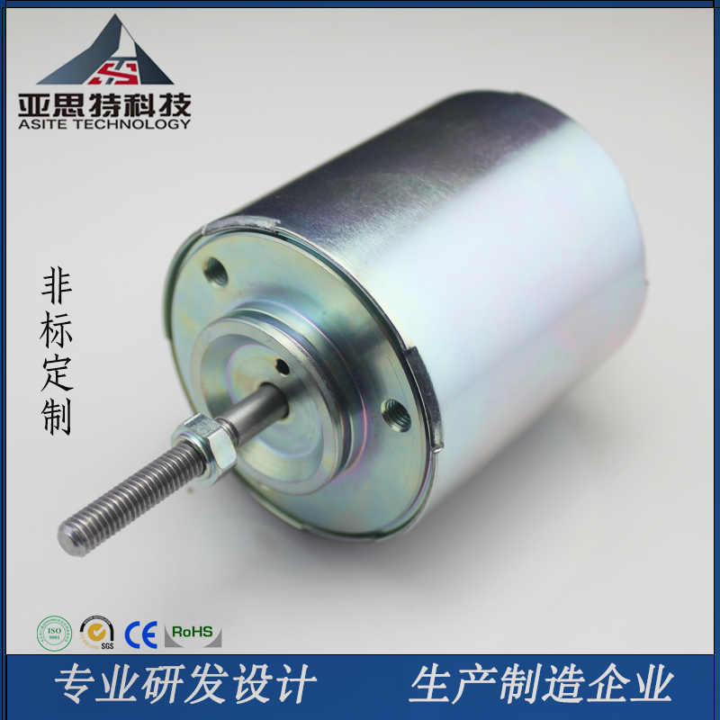 AS6065OS纺织设备长行程圆管电磁铁